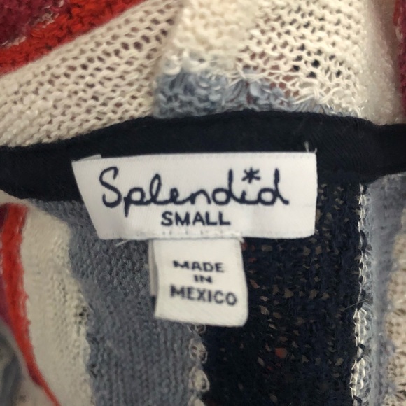 Splendid” Striped Cardigan - Picture 3 of 3